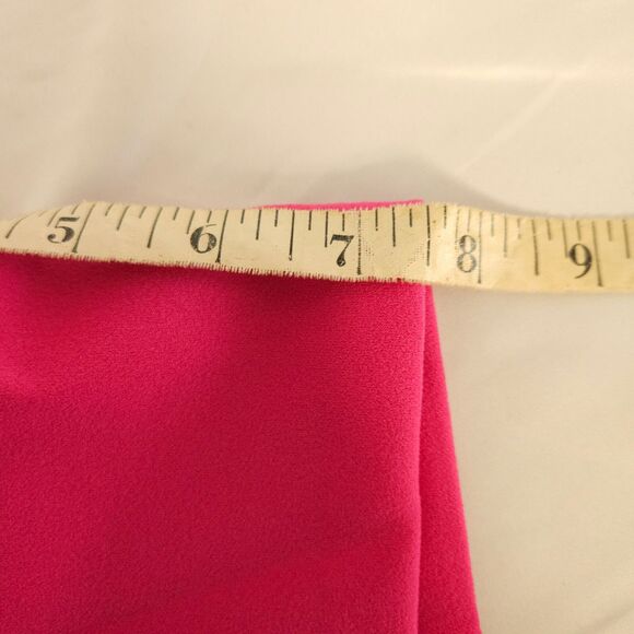 NWT Tommy Hilfiger Womens 20w Pink Cold Shoulder Sheath Summer Sleeve Dress - Picture 7 of 8